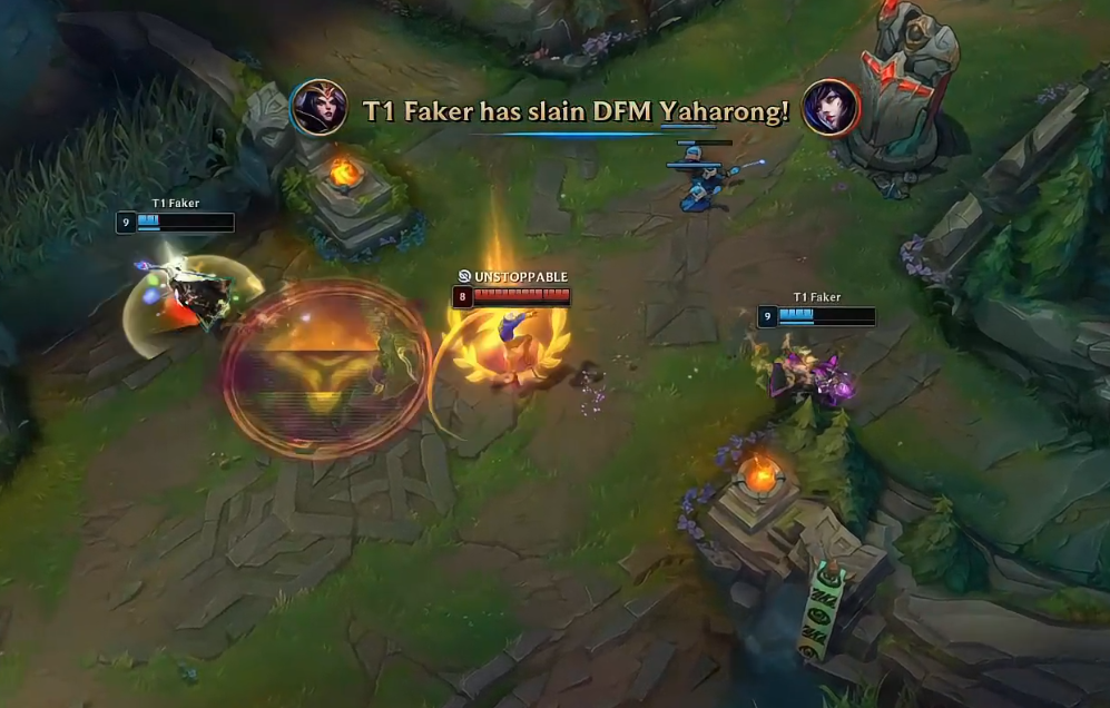 包含DFM强势HLE，Keria高光表现的词条