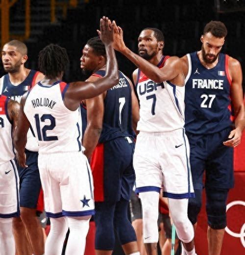 包含法国男篮逆转意大利男篮，杜兰特统治全场的词条