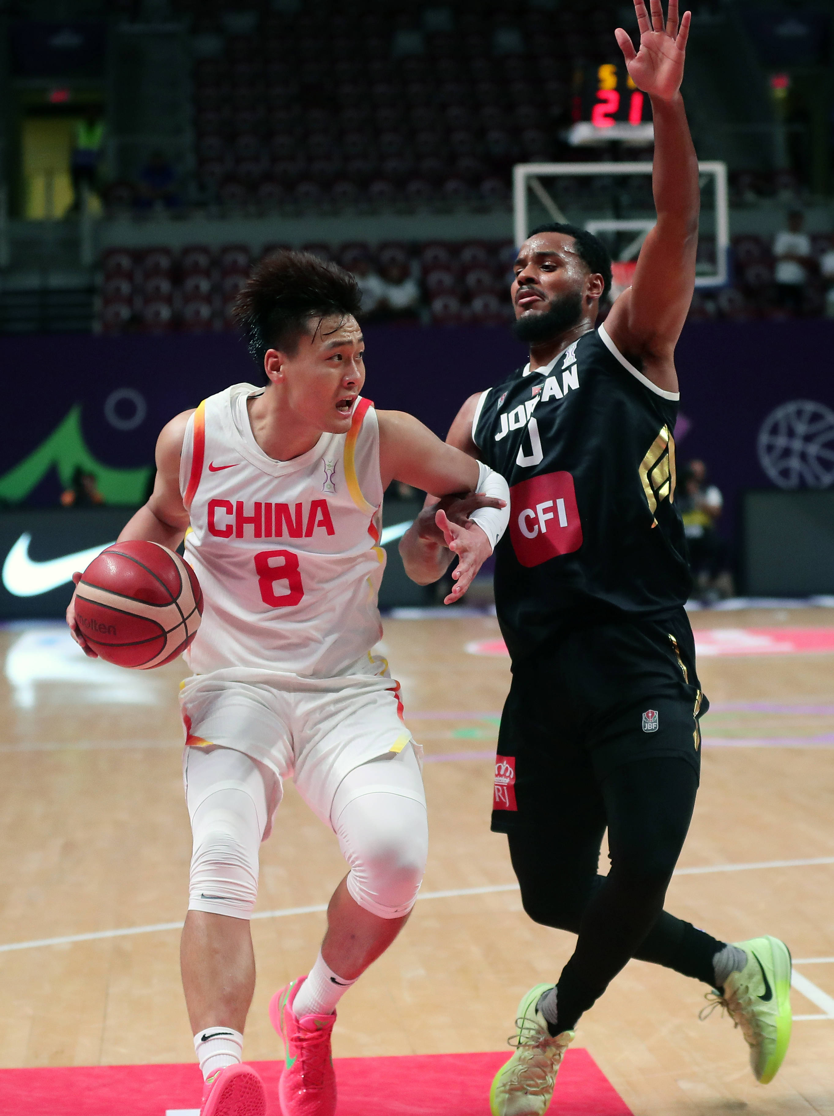 约旦国家队在国际锦标赛中晋级