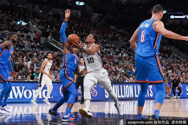 江苏队鏖战雷霆,德罗赞带队取胜 江苏队鏖战雷霆,德罗赞带队取胜